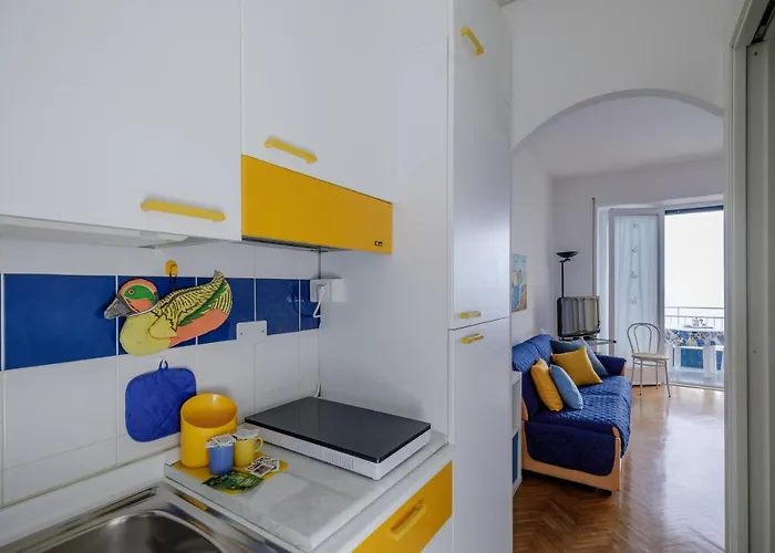 144 - Sunshine 9, Fronte E Vista Mare, 100metri Apartamento *